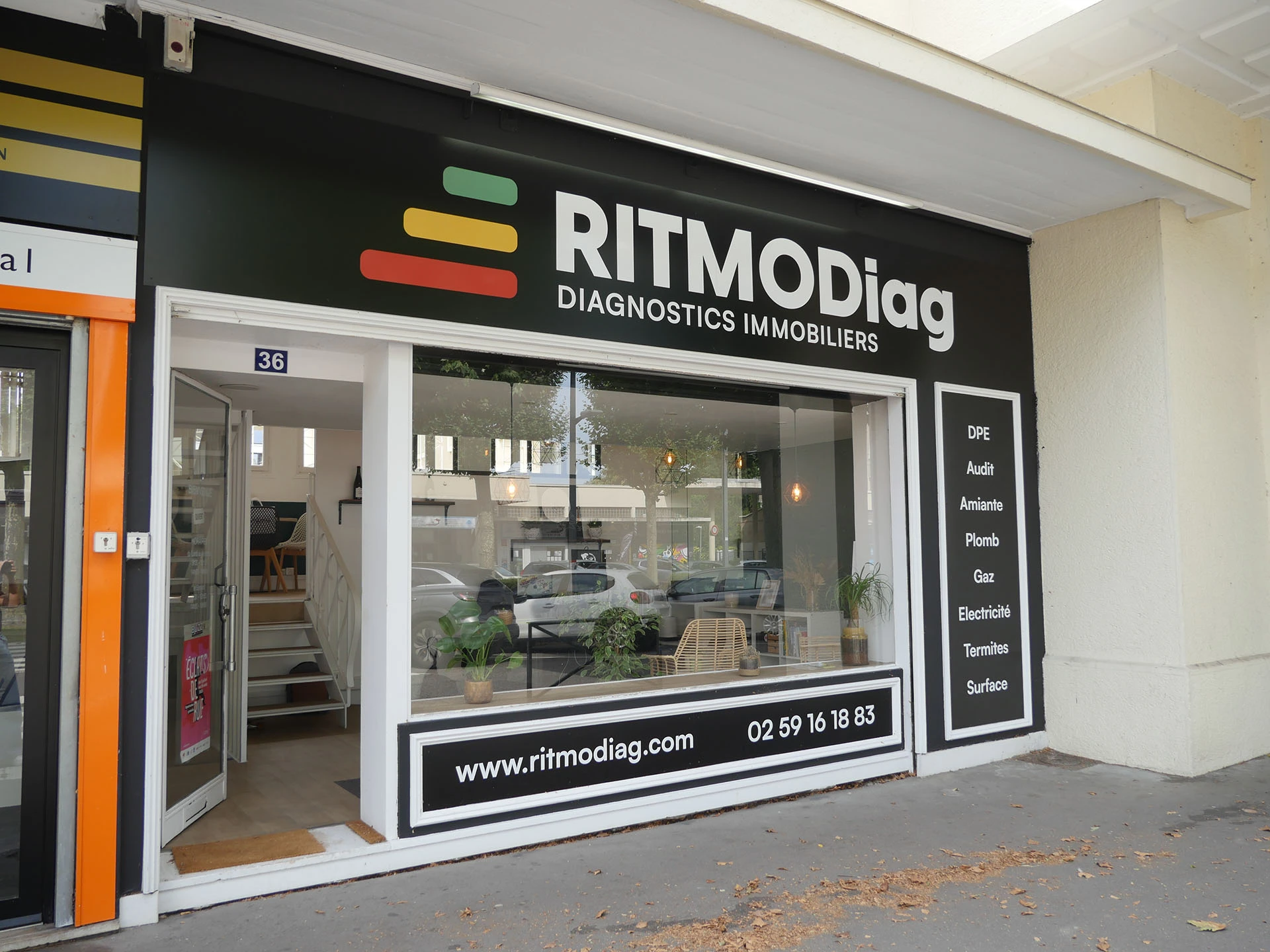 Façade RITMO-Diag - Diagnostiqueurs immobiliers